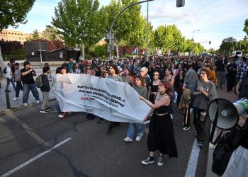 El movimiento estudiantil madrileño organiza las primeras acampadas por Palestina en la Universidad Complutense