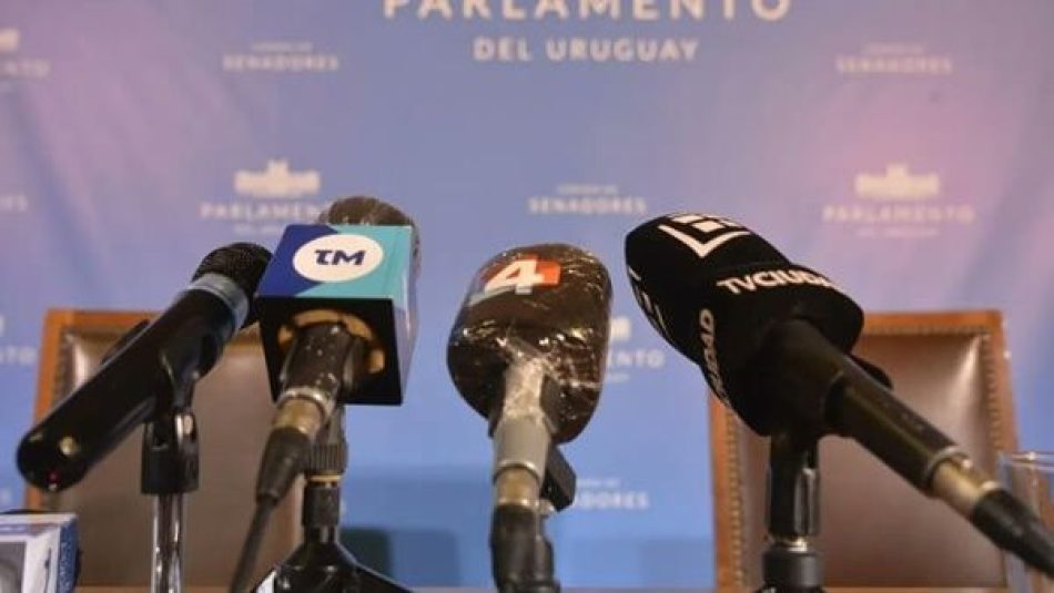 Asociaciones de periodistas rechazan Ley de Medios en Uruguay