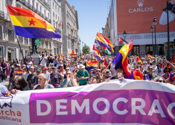 Las calles de Madrid se inundan de republicanismo en la ‘Marcha Republicana’