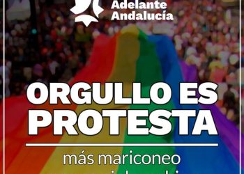 Adelante Andalucía propone que los colegios celebren el Día del Orgullo LGTBIQ+