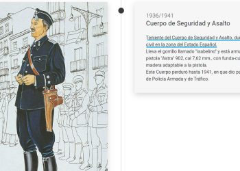 La Policía Nacional reconoce que su web hace apología del franquismo y la cambia