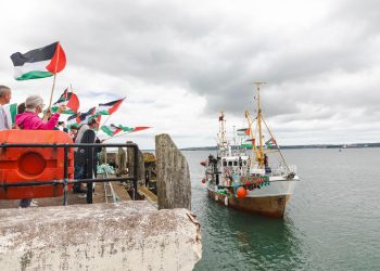 La Flotilla de la Libertad llega a la Península