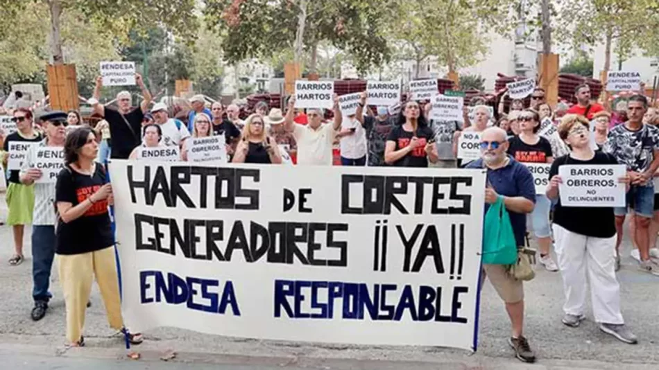 Barrios Hartos, ante la presentación de las conclusiones de la Auditoría sobre los Cortes de Luz en los Barrios Obreros por parte de la Junta de Andalucía