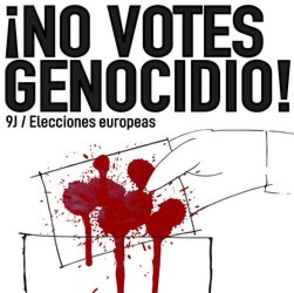 Llegan las elecciones europeas y la lucha en solidaridad con el pueblo palestino atraviesa toda la campaña electoral