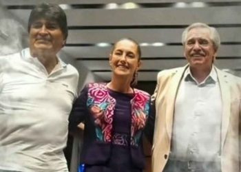 Exmandatarios se reúnen con presidenta electa de México