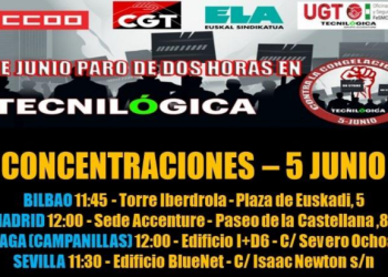 Convocan nuevos paros en Accenture el 5 de junio