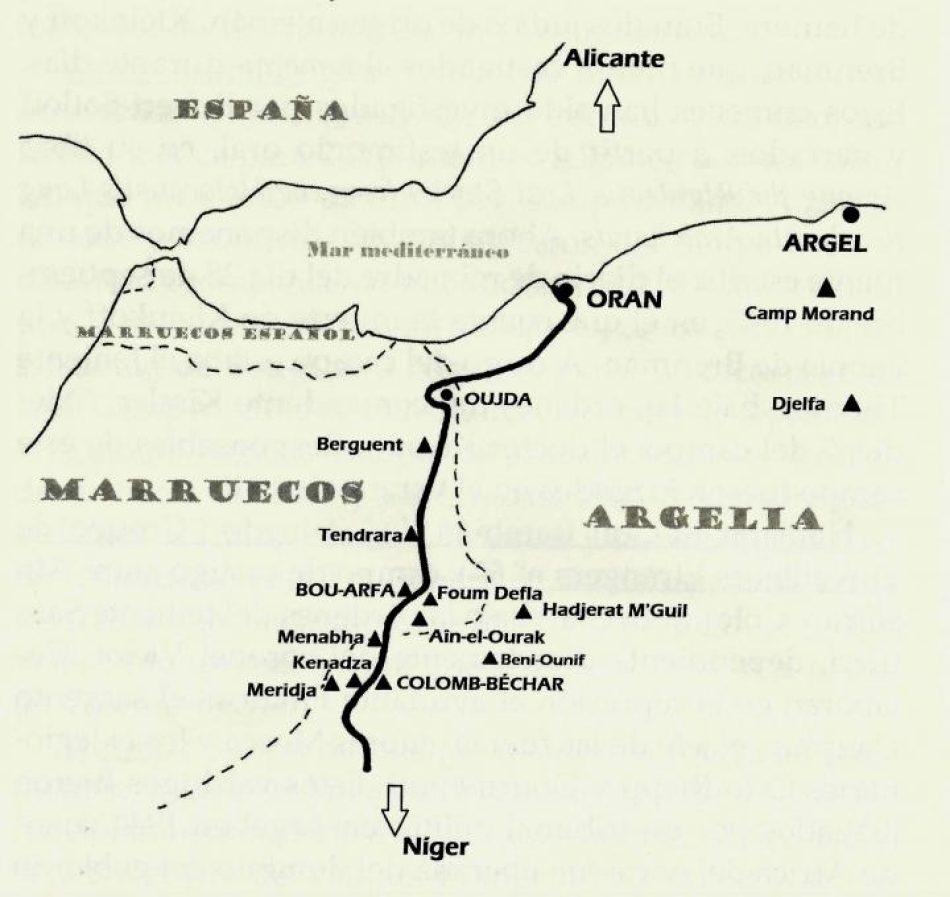 Aragoneses en los campos de concentración franceses en África