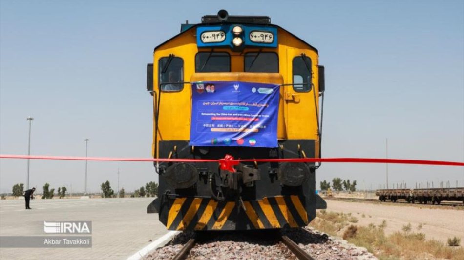 China e Irán ponen en marcha una ruta ferroviaria histórica