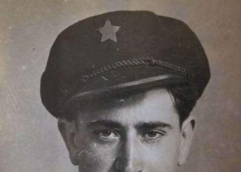 Eulogio Martínez Zafra, asesinado por los nazis en Mauthausen, homenajeado con un adoquín de memoria en Fuentelespino de Haro