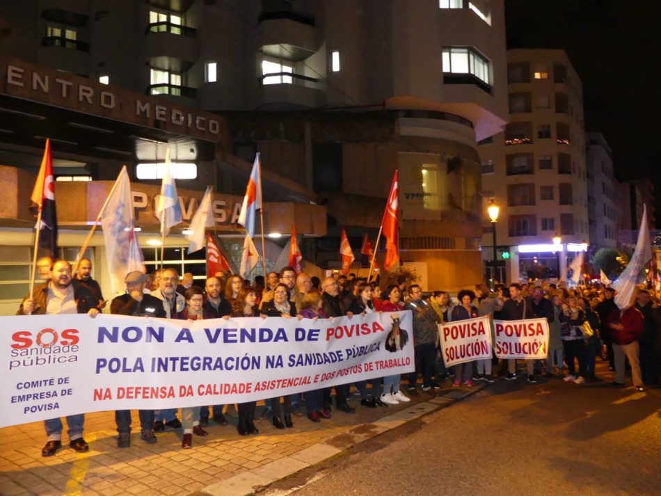 SOS Sanidade de Vigo denuncia o escurantismo na negociación do novo concerto con Povisa