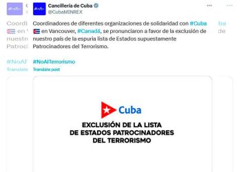 Exigen en Canadá excluir a Cuba de lista de Estados Unidos