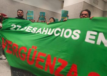 Plan Sareb ocupa la sede del FROB para exigir la suspensión inmediata de los desahucios de SAREB