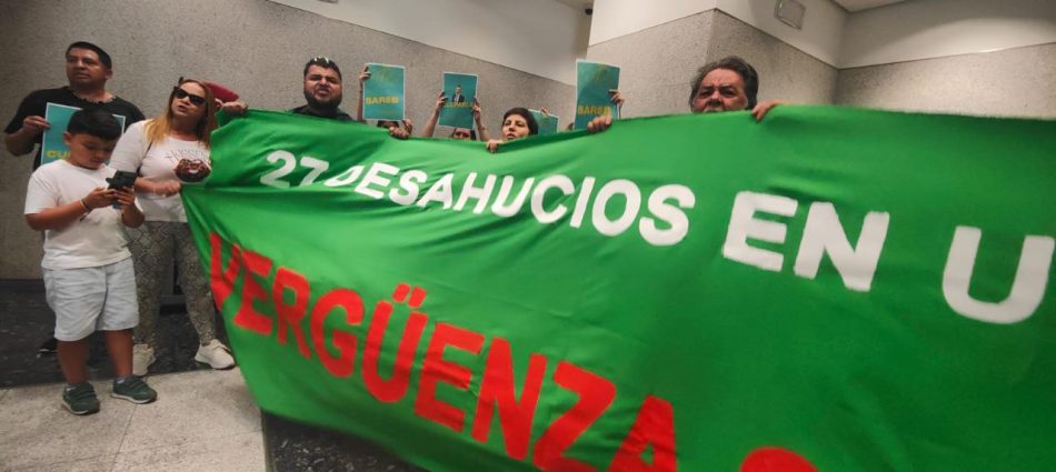 Plan Sareb ocupa la sede del FROB para exigir la suspensión inmediata de los desahucios de SAREB