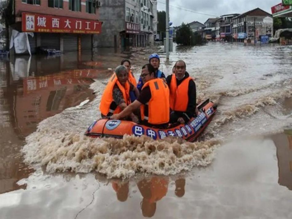 Más de 26 millones de damnificados en China por desastres naturales