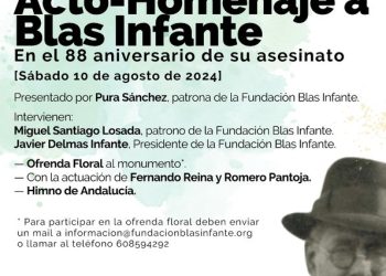 CCOO respalda el acto de homenaje a Blas Infante y anima a la participación