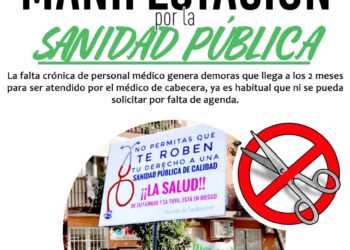 Nueva protesta en Carabanchel en defensa de la Sanidad Pública