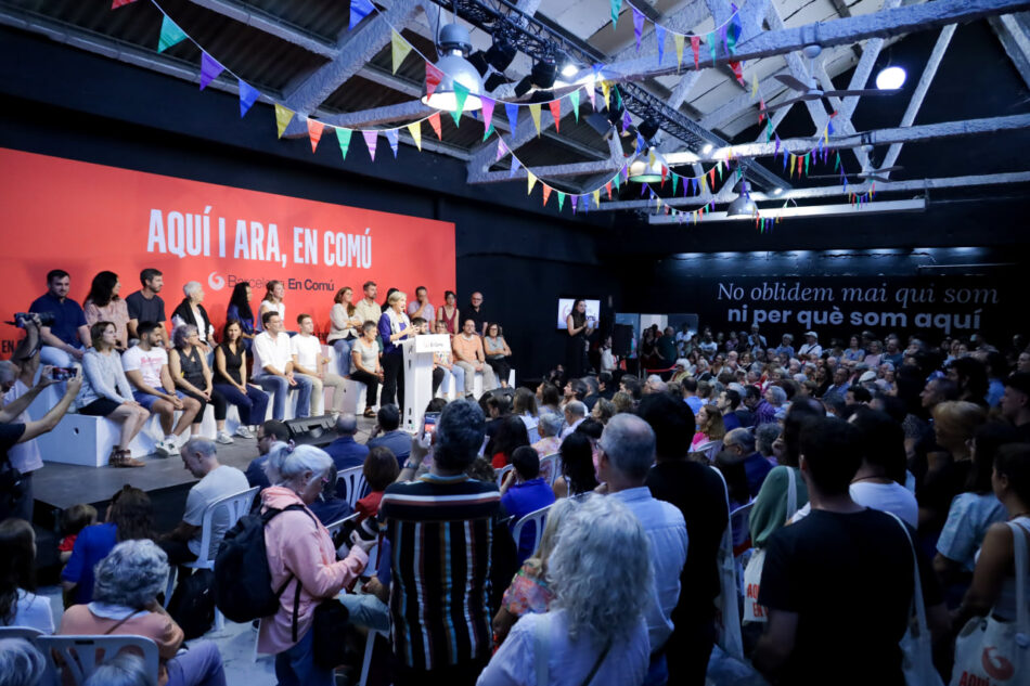 Ada Colau: “Estic convençuda que al 2027 podem tornar a guanyar les eleccions a Barcelona”