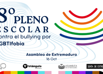 La Asamblea de Extremadura acoge el 8º Pleno Escolar contra el Bullying por LGBTIfobia
