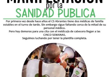 Manifestación en Carabanchel en defensa de la Sanidad Pública este jueves 24 de octubre