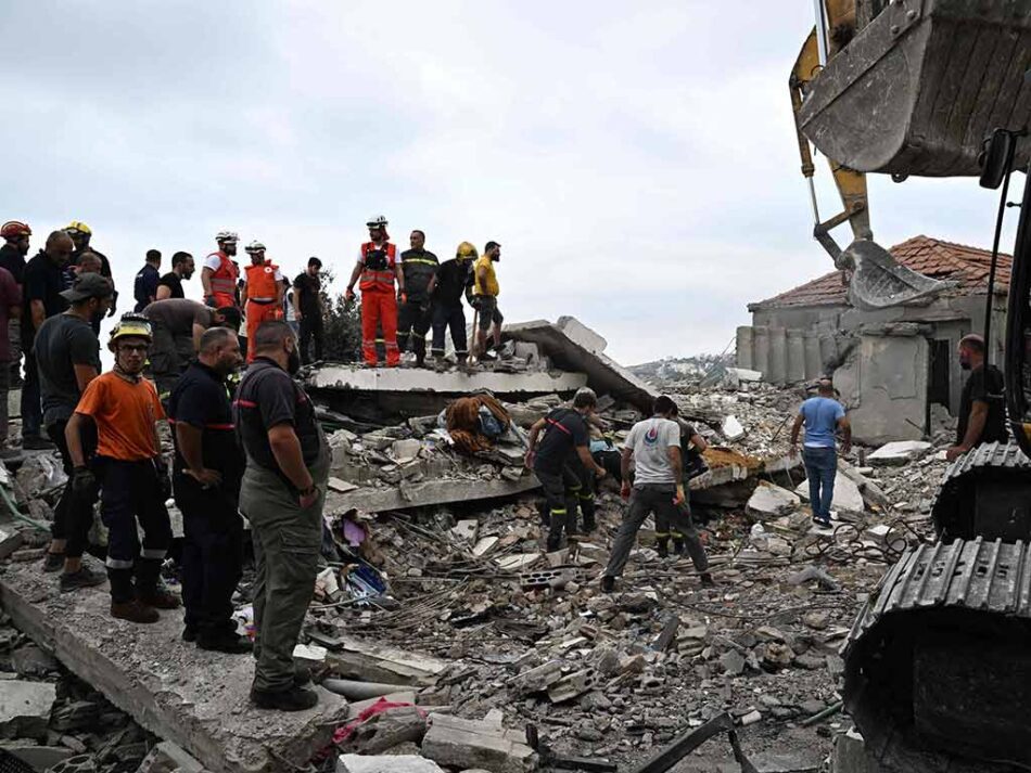 Israel continúa la demolición de viviendas y arrasa terrenos en sur de Líbano a pesar de la tregua