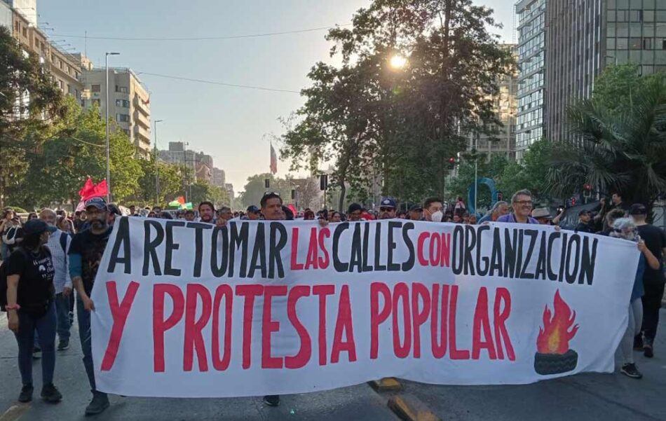 Chile rememora el estallido social con nuevas manifestaciones: «Todo sigue igual»