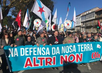 A CIG chama á mobilización masiva do 14 de decembro para ‘poñer fin’ á ameaza da macrocelulosa de Altri