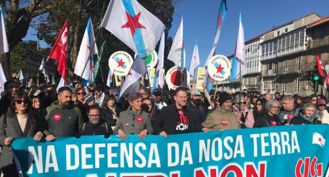 A CIG chama á mobilización masiva do 14 de decembro para ‘poñer fin’ á ameaza da macrocelulosa de Altri