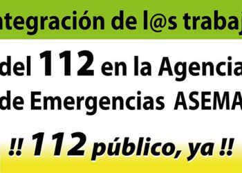 El 112 Andalucía termina 2024 y comienza 2025 en huelga. CGT considera «patética e impresentable» la campaña #AndaluciaTeCuida
