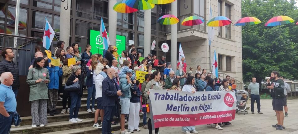 A CIG-Ensino denuncia o despedimento dunha das traballadoras da Escola Infantil Merlín en situación de IT