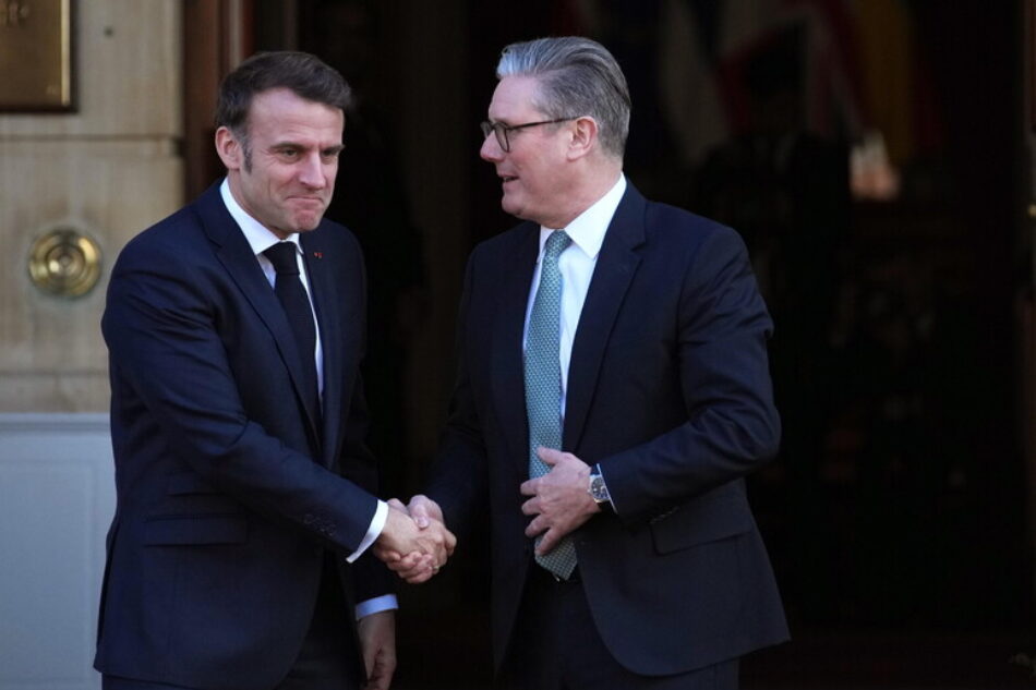 Macron y Starmer proponen su plan de tregua para Ucrania
