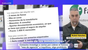 Rubén Sánchez (FACUA): «Hay que aplicar multas contundentes a las inmobiliarias que cobran a los inquilinos»