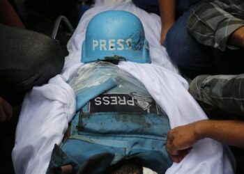 Crece la cifra de periodistas asesinados en Gaza por ataques israelíes
