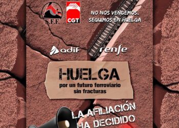 El 26 de marzo y 1 de abril nuevas jornadas de huelga en RENFE y ADIF