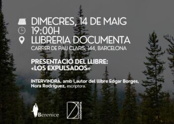 Presentación del libro ‘Los expulsados’ en Barcelona. Miércoles 14 de mayo