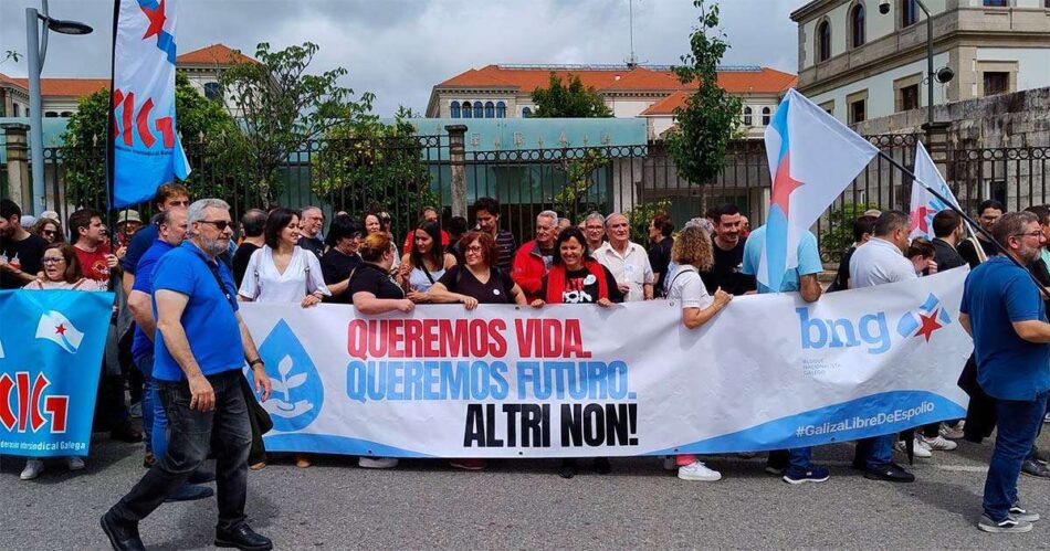 BNG insiste en que o Goberno debe denegar calquera axuda pública ao proxecto de Altri, incluídas as do PIICE