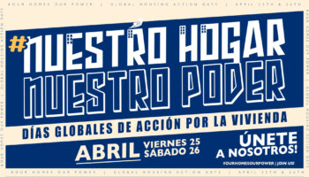 La PAH se une a los Días de Acción Global por la Vivienda