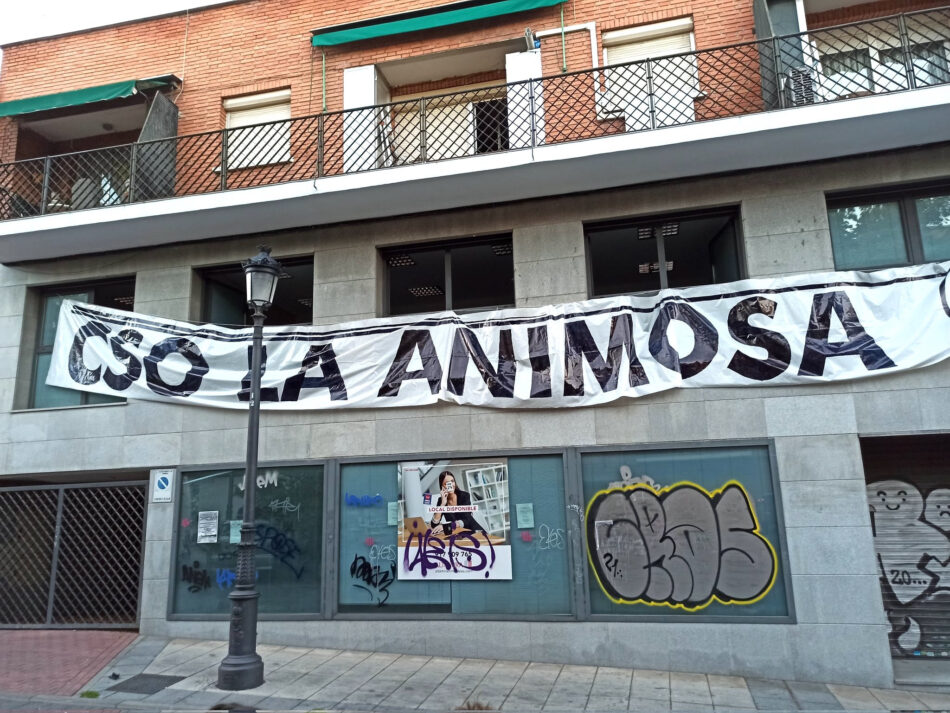 El “banco malo” quiere desalojar el centro social La Animosa de Hortaleza
