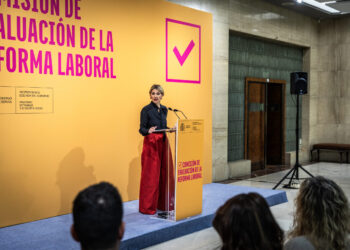Yolanda Díaz presenta la comisión evaluadora de la Reforma Laboral
