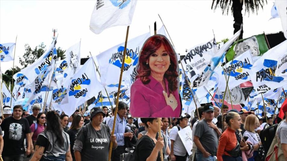 Cristina Fernández lidera intención de voto sobre aliados de Milei y Macri