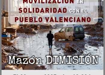 «Madrid con el Pueblo Valenciano: Mazón dimisión»: Concentración el 29 de Mayo