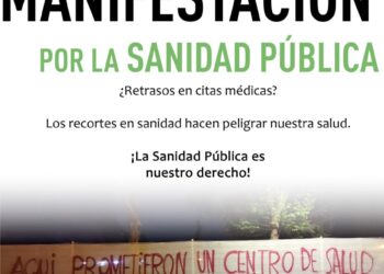 Cambio en el inicio de la protesta por la sanidad pública en Carabanchel: «Empezaremos ante las obras interrumpidas del nuevo Centro de Salud de Abrantes»