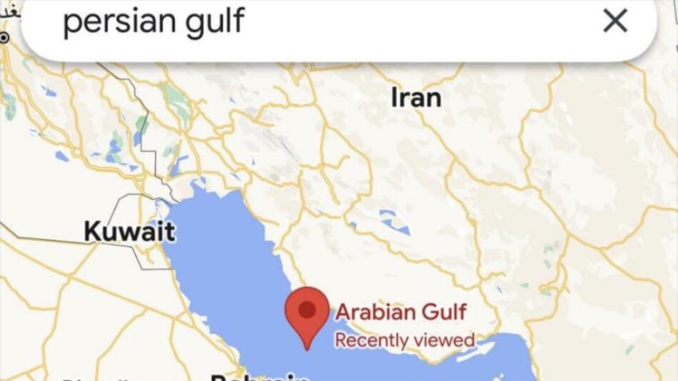 Irán demandará a Google por distorsionar el nombre ‘Golfo Pérsico’
