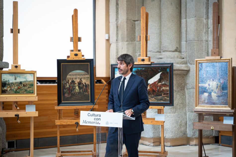 Restituyen los cuadros del alcalde republicano de Madrid Pedro Rico no devueltos por la dictadura franquista