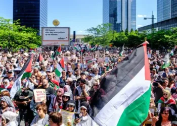 Miles de personas en Bruselas exigieron cese del genocidio israelí en Gaza