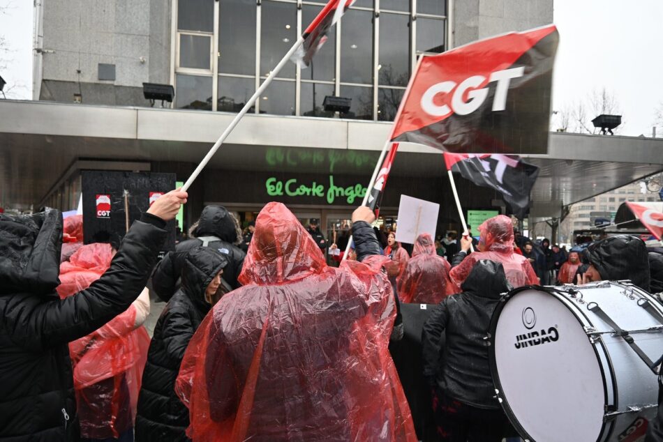 La Inspección de Trabajo sanciona a El Corte Inglés por vulnerar el descanso entre jornadas tras una denuncia presentada por el sindicato CGT