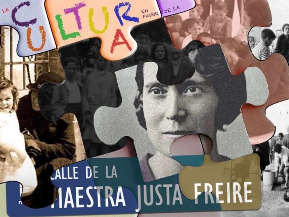 La Cultura a favor de la calle «maestra Justa Freire», a día de hoy revertida al nombre del golpista «General Millán Astray»