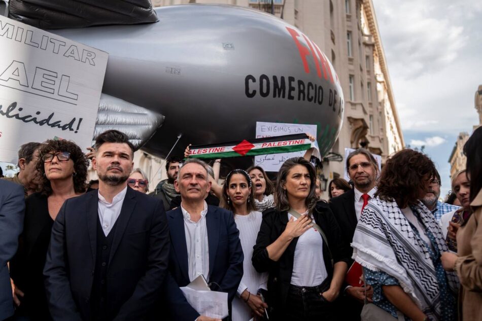 El Congreso aprueba la proposición de ley impulsada por IU a través del Grupo Plurinacional Sumar para lograr el embargo integral de armamento al régimen genocida de Israel