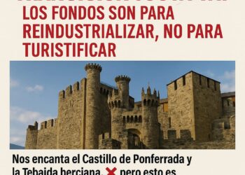 PCE El Bierzo: “Los Fondos de Transición deben ser para Reindustrializar los pueblos mineros”