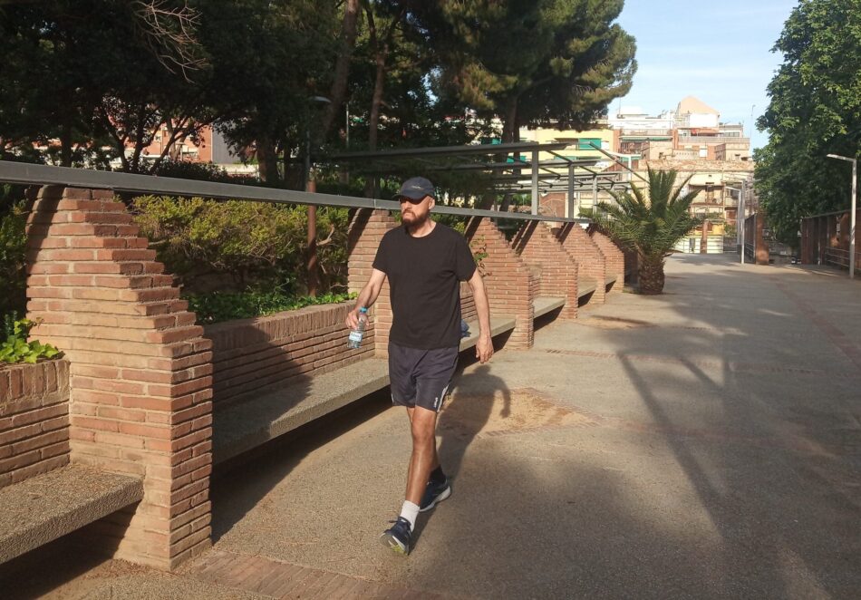 Gabe Abrahams: plusmarca de una semana de caminata rápida