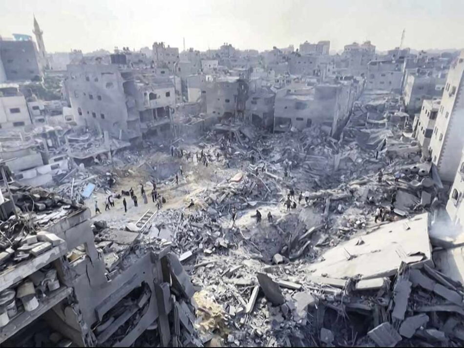 Israel ejecutó casi 12 mil masacres en Gaza desde octubre de 2023